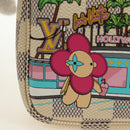 LOUIS VUITTON Damier Azur Vivienne Mini Pochette Accessoires Auth 190031SM-22
