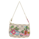 LOUIS VUITTON Damier Azur Vivienne Mini Pochette Accessoires Auth 190031SM-13