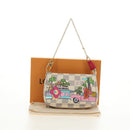 LOUIS VUITTON Damier Azur Vivienne Mini Pochette Accessoires Auth 190031SM-12