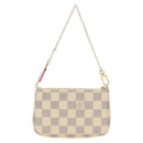 LOUIS VUITTON Damier Azur Vivienne Mini Pochette Accessoires Auth 190031SM-2