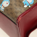 GUCCI GUCCI × Doraemon Micro GG Supreme Bag PVC 2way Beige 653952 Auth 190041M-15