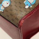 GUCCI GUCCI × Doraemon Micro GG Supreme Bag PVC 2way Beige 653952 Auth 190041M-17