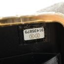 CHANEL Matelasse Chain Shoulder Pouch Patent leather Black CC Auth 190043SAM-10