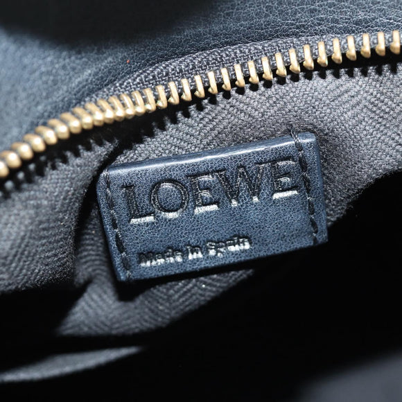 LOEWE Anagram Puzzle Bag Small Bag Leather 2way Multicolor Gold Auth 190046M