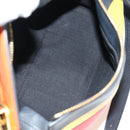 LOEWE Anagram Puzzle Bag Small Bag Leather 2way Multicolor Gold Auth 190046M-10