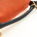 LOEWE Anagram Puzzle Bag Small Bag Leather 2way Multicolor Gold Auth 190046M-7