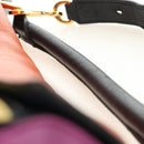 LOEWE Anagram Puzzle Bag Small Bag Leather 2way Multicolor Gold Auth 190046M-14