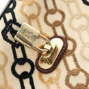 LOUIS VUITTON Monogram Charm Pochette Lover Bag Ivory M95194 LV Auth 190047SAV-21