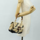 LOUIS VUITTON Monogram Charm Pochette Lover Bag Ivory M95194 LV Auth 190047SAV-26
