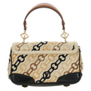 LOUIS VUITTON Monogram Charm Pochette Lover Bag Ivory M95194 LV Auth 190047SAV-2