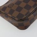 LOUIS VUITTON Damier Ebene Pochette Accessoires Pouch N41206 LV Auth 190053-14