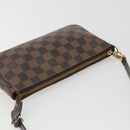LOUIS VUITTON Damier Ebene Pochette Accessoires Pouch N41206 LV Auth 190053-6