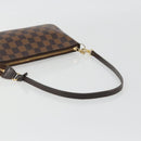 LOUIS VUITTON Damier Ebene Pochette Accessoires Pouch N41206 LV Auth 190053-7