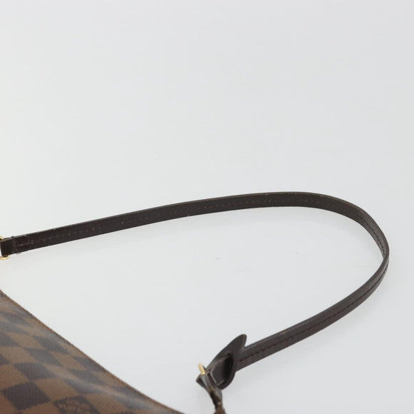 LOUIS VUITTON Damier Ebene Pochette Accessoires Pouch N41206 LV Auth 190053