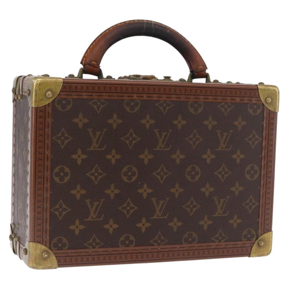 LOUIS VUITTON Monogram Cotville 30 Trunk LV Auth 190055V
