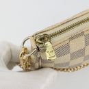 LOUIS VUITTON Damier Azur Mini Pochette Accessoires Pouch N63005 LV Auth 190056-10