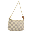 LOUIS VUITTON Damier Azur Mini Pochette Accessoires Pouch N63005 LV Auth 190056-1
