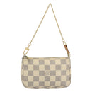 LOUIS VUITTON Damier Azur Mini Pochette Accessoires Pouch N63005 LV Auth 190056-13