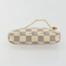 LOUIS VUITTON Damier Azur Mini Pochette Accessoires Pouch N63005 LV Auth 190056-5