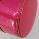 LOUIS VUITTON Monogram Vernis Bedford Bag Fuchsia Pink M91255 LV Auth 190057A-9