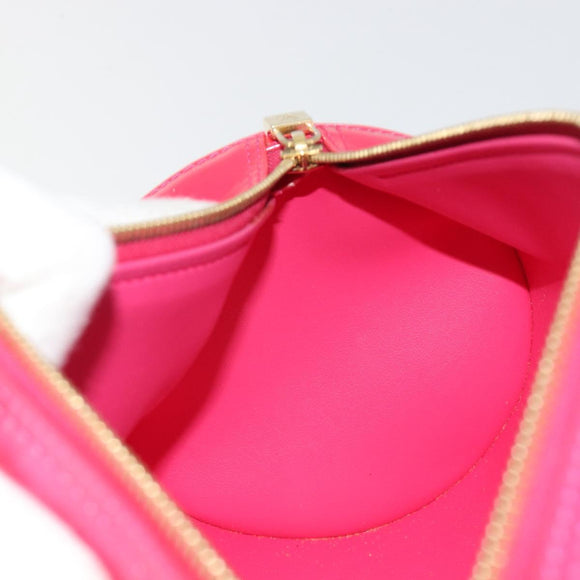 LOUIS VUITTON Monogram Vernis Bedford Bag Fuchsia Pink M91255 LV Auth 190057A