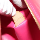 LOUIS VUITTON Monogram Vernis Bedford Bag Fuchsia Pink M91255 LV Auth 190057A-12