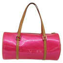LOUIS VUITTON Monogram Vernis Bedford Bag Fuchsia Pink M91255 LV Auth 190057A-2