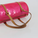 LOUIS VUITTON Monogram Vernis Bedford Bag Fuchsia Pink M91255 LV Auth 190057A-7