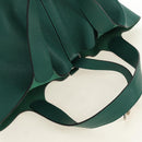 HERMES Picotan Lock GM Hand Bag Taurillon Clemence Green Silver Auth 190070SAM-6