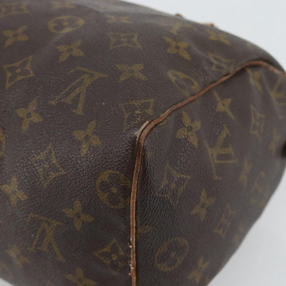LOUIS VUITTON Monogram Speedy 25 Hand Bag M41528 LV Auth 190071