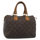 LOUIS VUITTON Monogram Speedy 25 Hand Bag M41528 LV Auth 190071-1