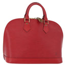 LOUIS VUITTON Epi Alma Hand Bag Castilian Red M52147 LV Auth 190072V-1