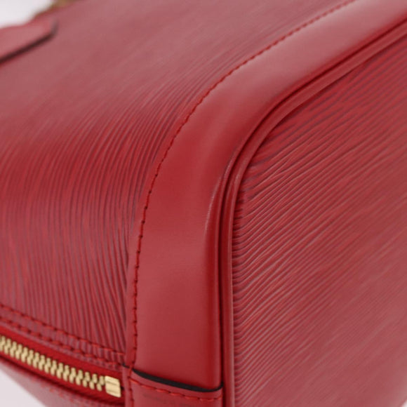 LOUIS VUITTON Epi Alma Hand Bag Castilian Red M52147 LV Auth 190072V