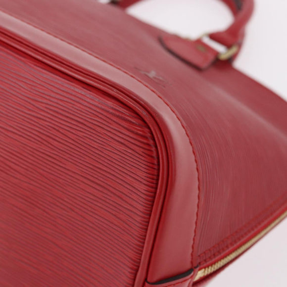 LOUIS VUITTON Epi Alma Hand Bag Castilian Red M52147 LV Auth 190072V
