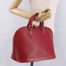 LOUIS VUITTON Epi Alma Hand Bag Castilian Red M52147 LV Auth 190072V-21