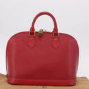 LOUIS VUITTON Epi Alma Hand Bag Castilian Red M52147 LV Auth 190072V-22