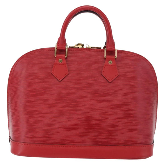 LOUIS VUITTON Epi Alma Hand Bag Castilian Red M52147 LV Auth 190072V