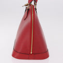 LOUIS VUITTON Epi Alma Hand Bag Castilian Red M52147 LV Auth 190072V-4