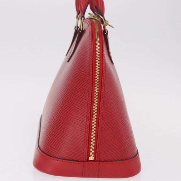 LOUIS VUITTON Epi Alma Hand Bag Castilian Red M52147 LV Auth 190072V