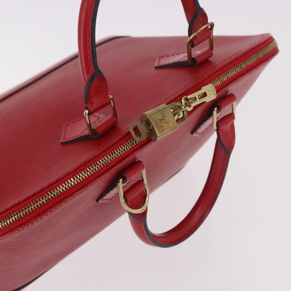 LOUIS VUITTON Epi Alma Hand Bag Castilian Red M52147 LV Auth 190072V