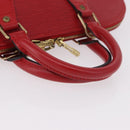 LOUIS VUITTON Epi Alma Hand Bag Castilian Red M52147 LV Auth 190072V-7