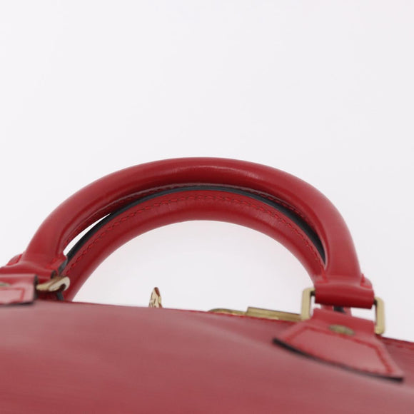LOUIS VUITTON Epi Alma Hand Bag Castilian Red M52147 LV Auth 190072V