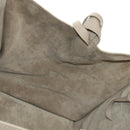 CELINE Luggage Small Square Phantom Hand Bag Leather Beige Auth 190074M-25