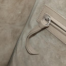 CELINE Luggage Small Square Phantom Hand Bag Leather Beige Auth 190074M-26