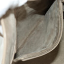 CELINE Luggage Small Square Phantom Hand Bag Leather Beige Auth 190074M-27