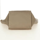 CELINE Luggage Small Square Phantom Hand Bag Leather Beige Auth 190074M-5