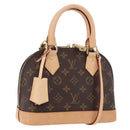 LOUIS VUITTON Monogram Alma BB Hand Bag 2way M53152 LV Auth 190077SAM-1