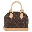 LOUIS VUITTON Monogram Alma BB Hand Bag 2way M53152 LV Auth 190077SAM-2