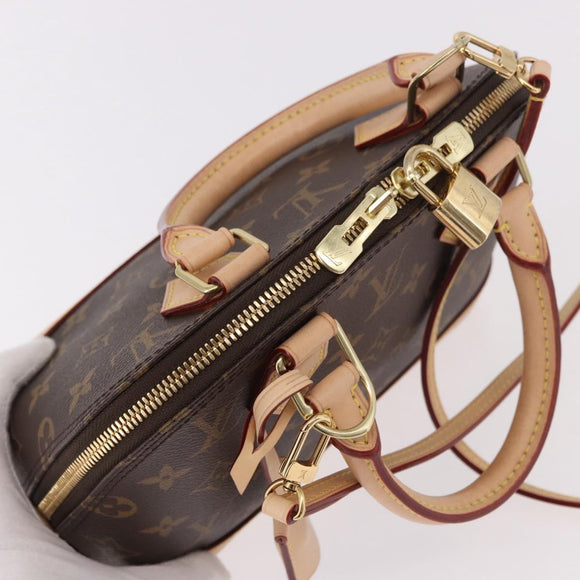 LOUIS VUITTON Monogram Alma BB Hand Bag 2way M53152 LV Auth 190077SAM