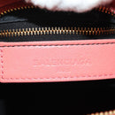 BALENCIAGA Giant Mini City Hand Bag Leather 2way Pink Gold 309544 Auth 190081SAM-23